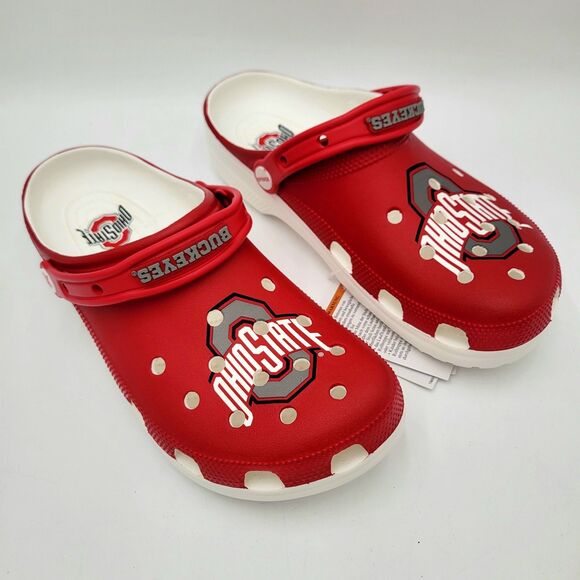 Crocs Other - Ohio State Buckeyes Crocs Classic Clogs Men's 9 / W11 NEW